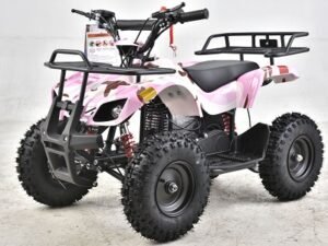 Mini Hunter Atv 40cc Pull Start Pink