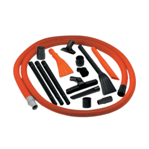 Mr. Nozzle™ (M-115-DB) 1.5″ x 15′ Orange/Black Vac Hose & Tool Kit
