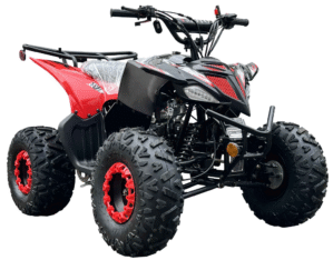 Pioneer 125cc Atv Auto Red