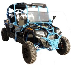Predator 400cc 4 Seat Utv Blue