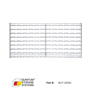 Quantum (WLP-1836C) 36″ X 18″ Wire Louvered Panel