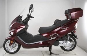 Ranger 250cc Scooter Burgandy