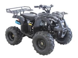Rider 8 125cc Atv Black Carbon