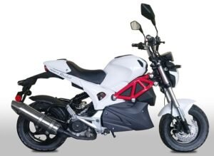 Rocket 50cc Street Legal Scooter White