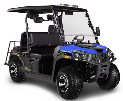 Rover Electric Golf Cart Blue