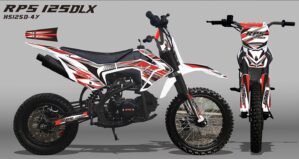 RPS 125dlx Dirt Bike Red