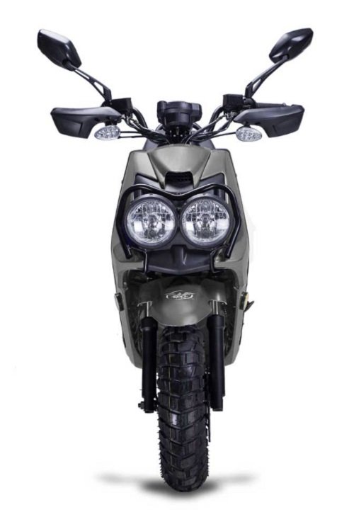 Wolf Rugby 50cc Scooter GRY - Image 2
