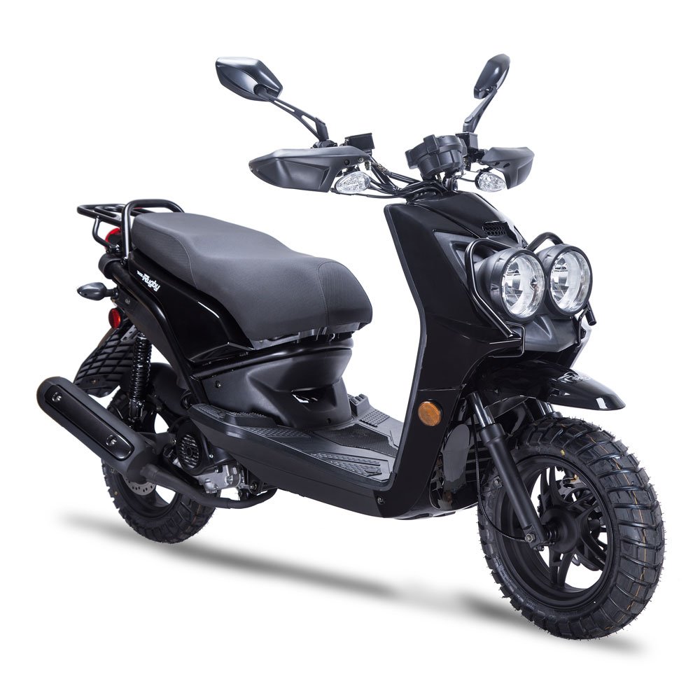 Wolf Rugby II 150cc Scooter Black