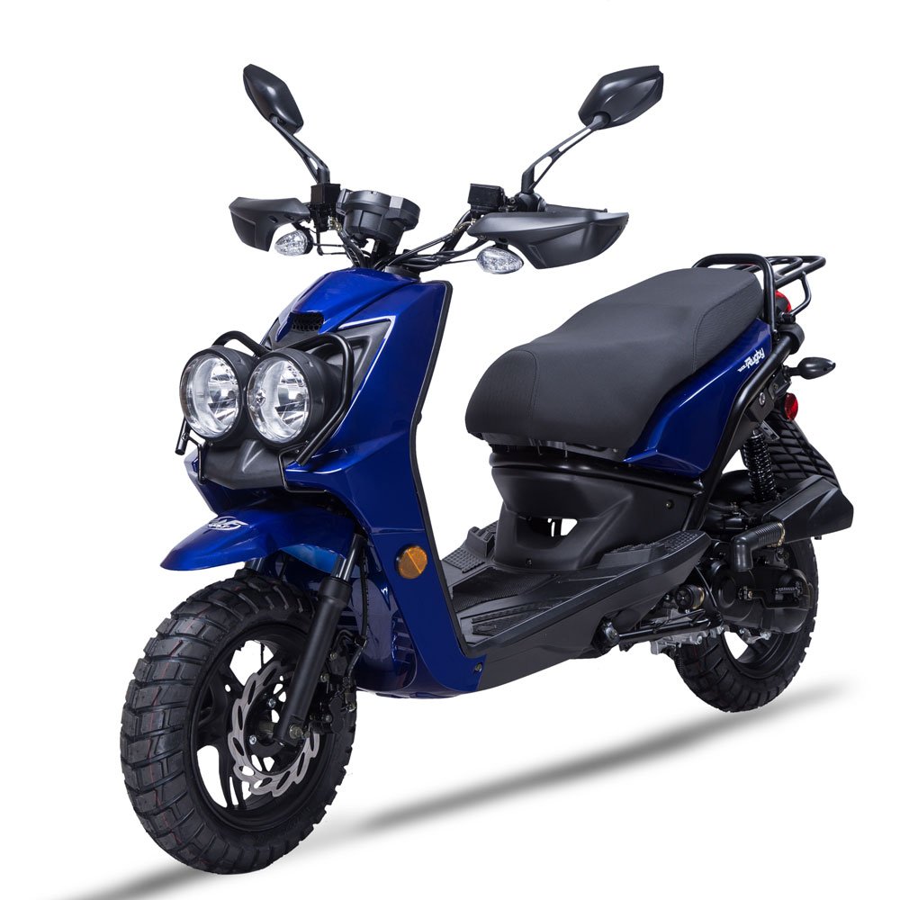 Wolf Rugby II 150cc Scooter Blue