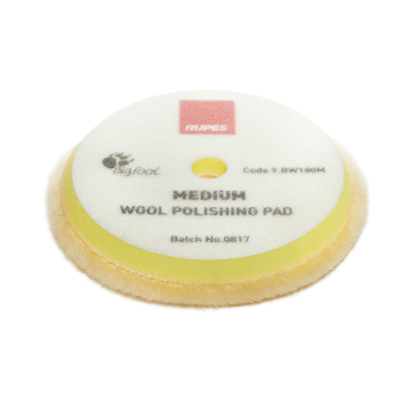 Rupes DA Medium Wool Pad (Yellow) - Image 2