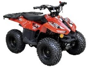 RXR 110cc Atv Auto W/ Rev Orange