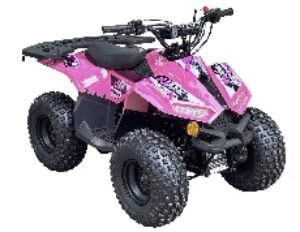 RXR 110cc Atv Auto W/ Rev Pink