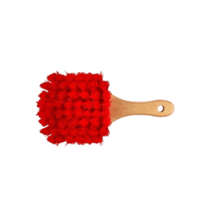 Soft Red Chemical Resistant Brush