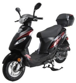 Solana 49cc Scooter Black