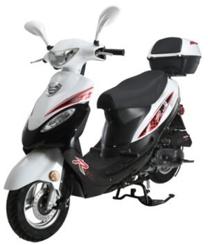 Solana 49cc Scooter White