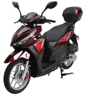 Spark 150cc Motorbike, Street Red