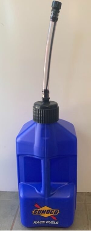 5 Gallon Fuel Jug W/ Hose Royal Blue