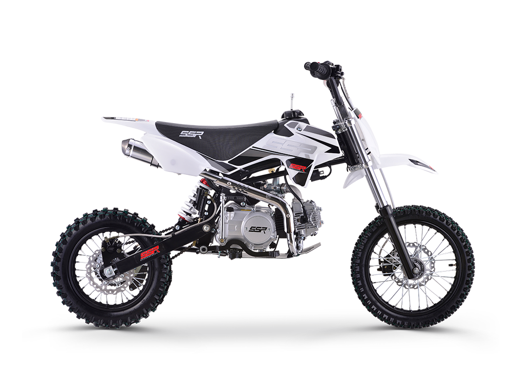 SSR Sr125 Semi Dirt Bike White 2022