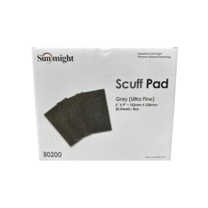 Sunmight 6″ x 9″ Scuff Pads Gray Ultra Fine 20/Box
