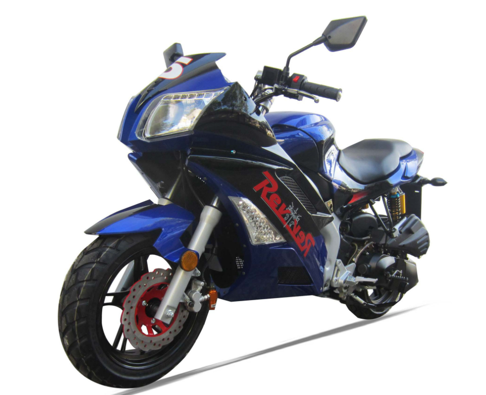 Super Hornet 150cc Motorbike, Blue