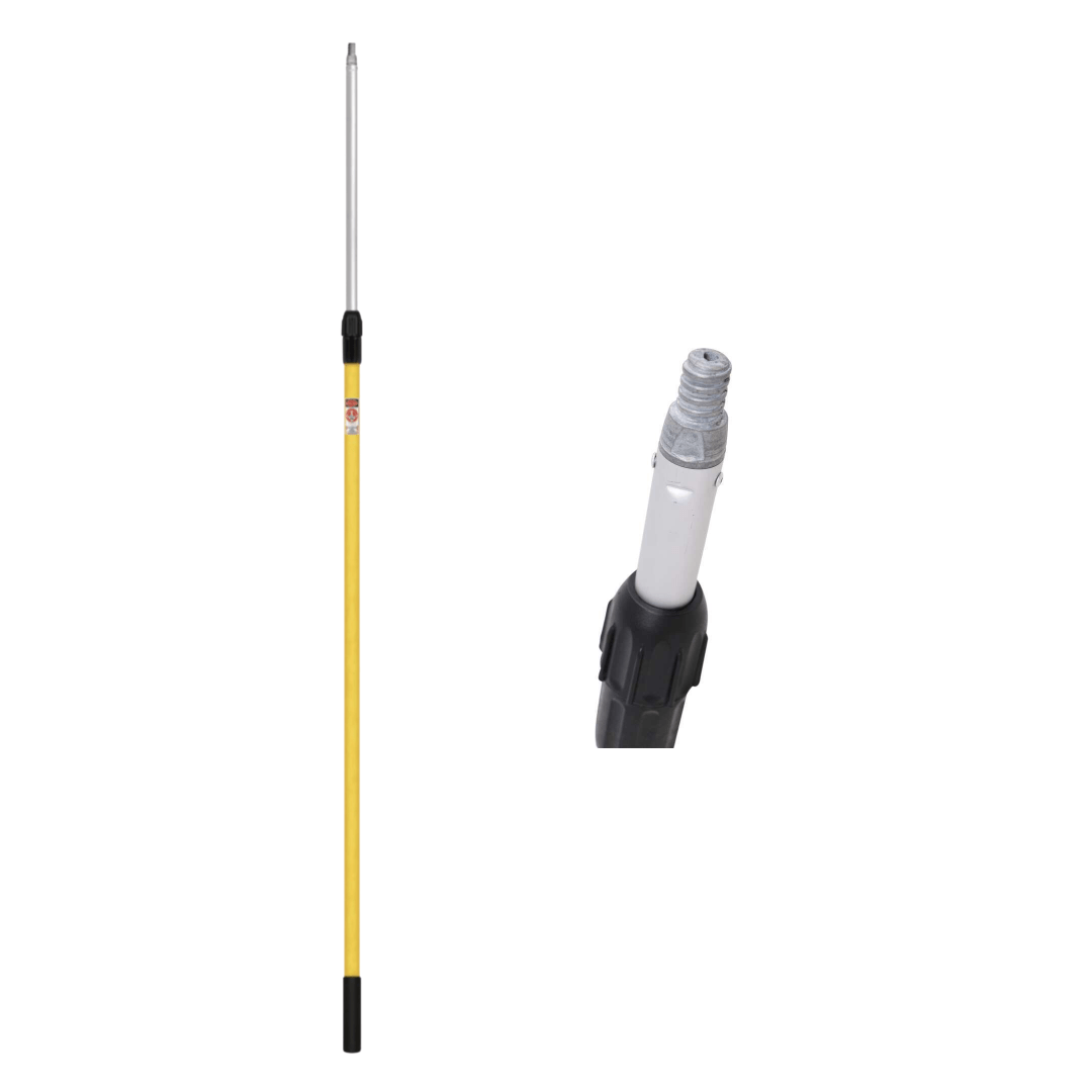 Telescopic Fiberglass Brush Pole (6 ft - 12 ft)