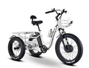Trio Deluxe E-TRIKE White
