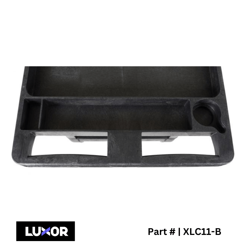 Two-Shelf Heavy-Duty Utility Cart - Black - Image 3