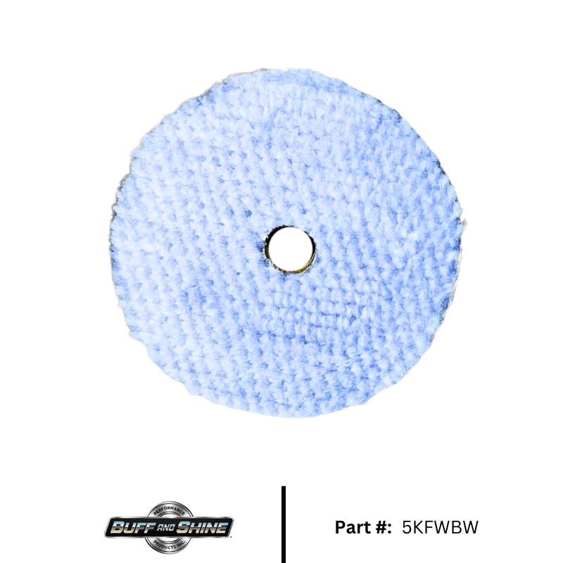 Uro Wool Blue/White Heavy Cutting Pad - Image 2
