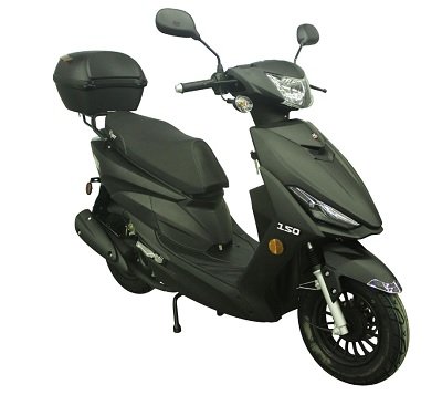 Viper 150cc Scooter Matte Black