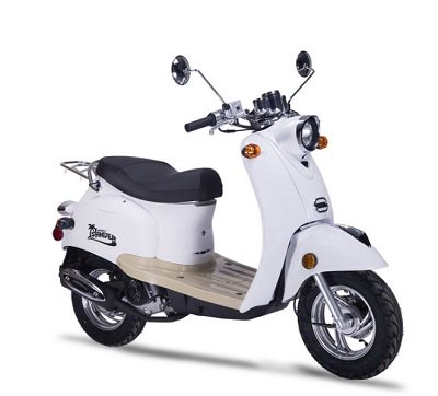 Wolf Islander 50cc Scooter 2023 White