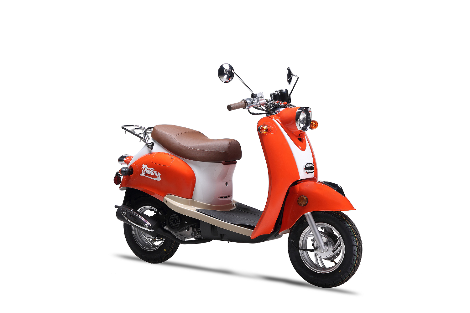 Wolf Islander 50cc Scooter Orange