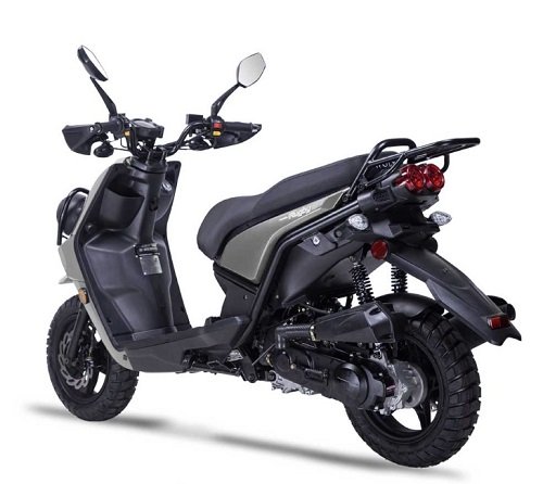 Wolf Rugby 50cc Scooter GRY - Image 3