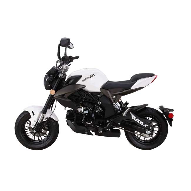 Wolf Striker 125cc Motorcycle White