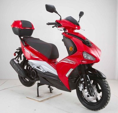 Zoom 150cc Scooter Red