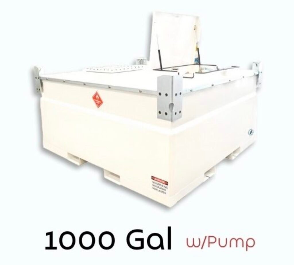 Magnolia Double Wall Series 1000 gal (4000L) DOT Approved - Double Walled Tank with pump