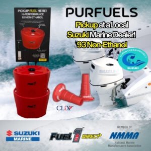 Suzuki Dealer Pod Daily Rental – 20 Gallon Ready to Go – Full – Pod Pickup 93 Octane Non Ethanol