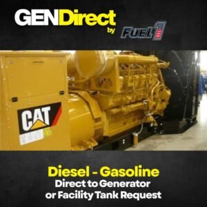 Generator Direct Fueling – National Delivery – Direct to Tank