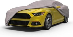 Seal Skin Covers Waterproof Car Cover for Sedan, Multi-Layer PEVA (175 Inches to 185 Inches)