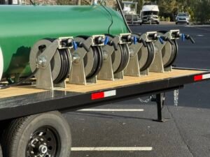 Lubricant Trailer with Tanks – Dispensers and Generator – All in one Lubricant Distribution System