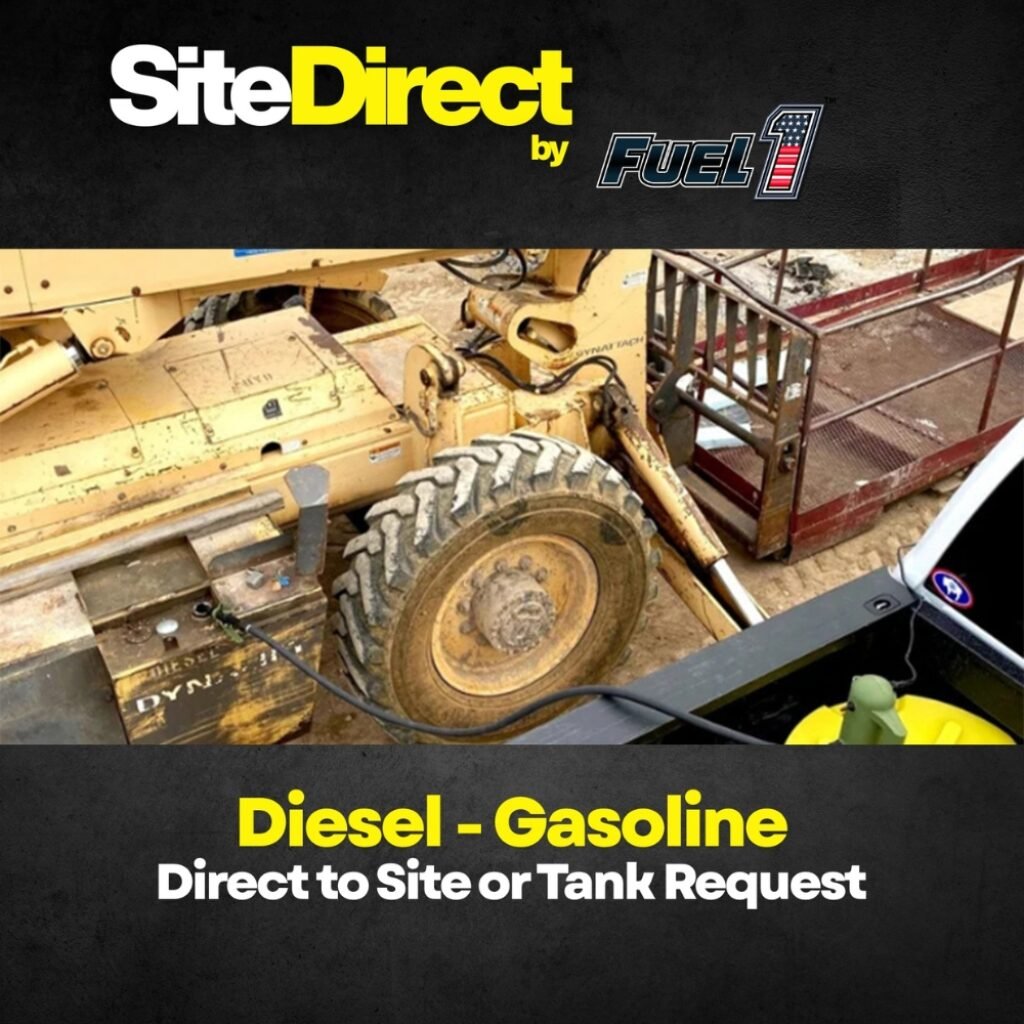 Jobsite Bulk Fueling - National Delivery - Direct to Tank