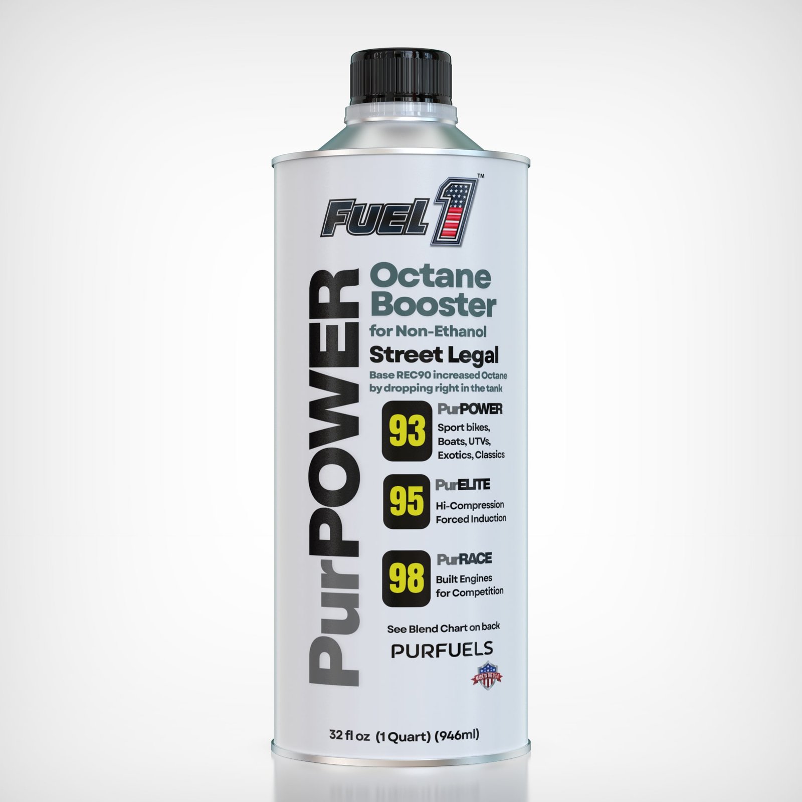 PurPower 32oz Splash Package (32oz Bottle 4PK = 7 Gallons PurFuels)