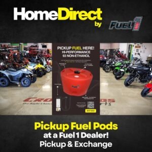 Dealer Pod Daily Rental - 20 Gallon Ready to Go - Full - Pod Pickup 93 Octane Non Ethanol