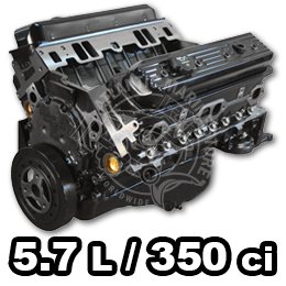 5.7 L 350 CID - Base Model - Inboard Engine - Remanufactured