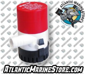 500 GPH Bilge Pump (Auto, 12V, 3/4″ Hose)