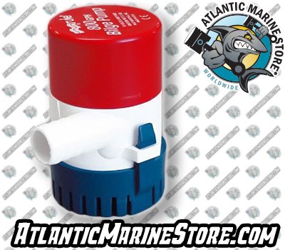 800 GPH Bilge Pump (Non-Auto, 12V, 3/4" Hose)