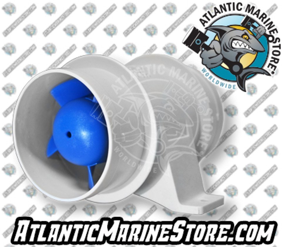 In Line Blower. 3" Hose Diameter. Ignition Protected. 12V