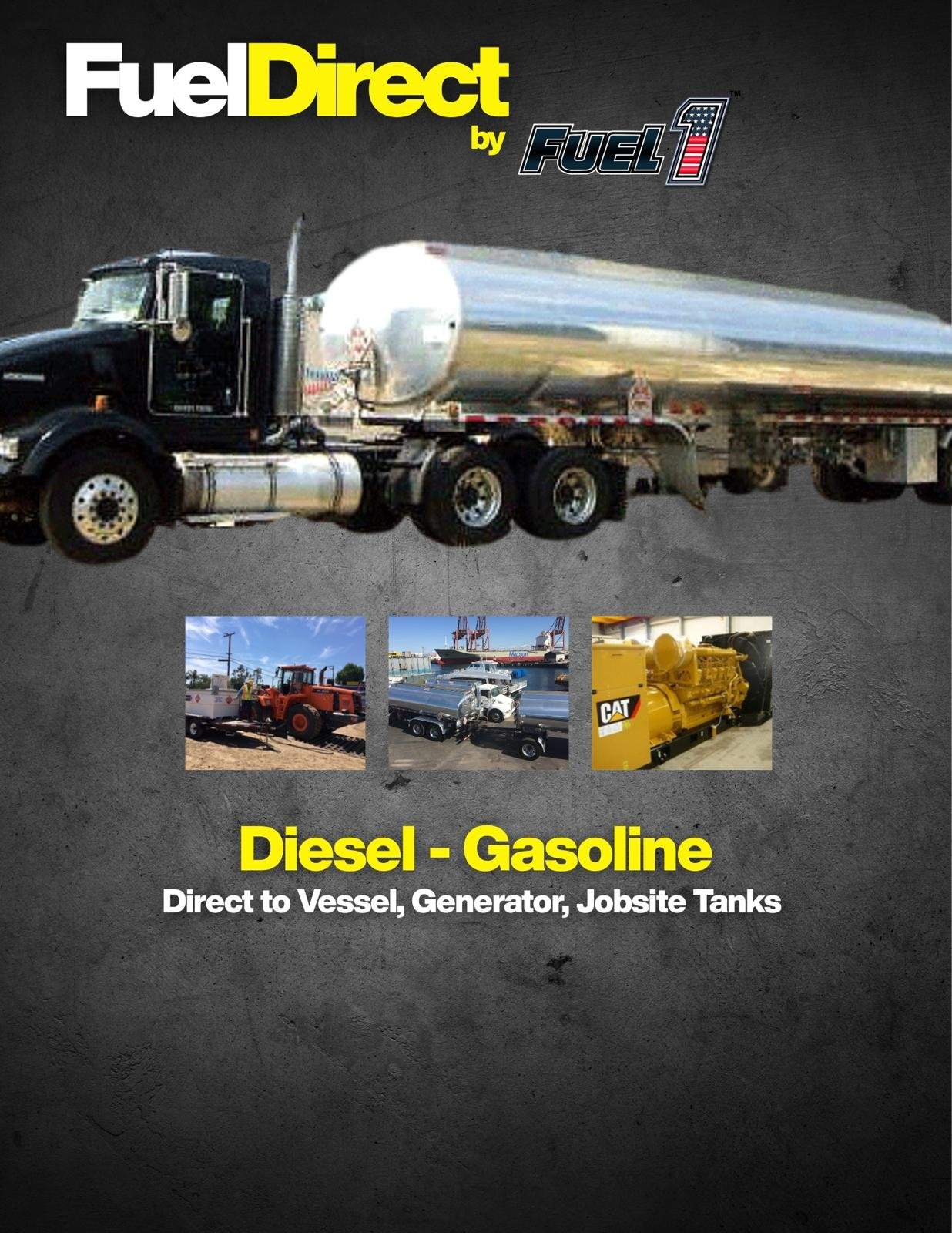 Fuel Direct to Site, Vessel or Tank