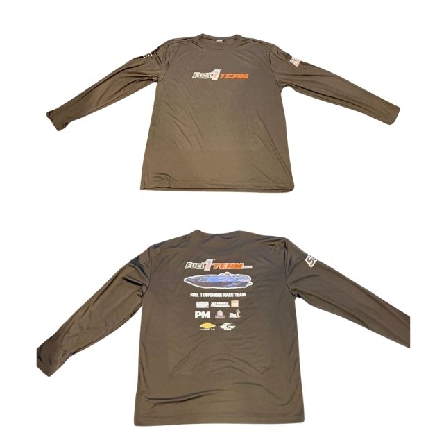 Fuel 1 Team Dry Fit Black Long Sleeve
