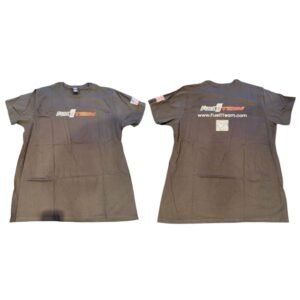 Fuel 1 Team Black Cotton Tee With Back Graphic