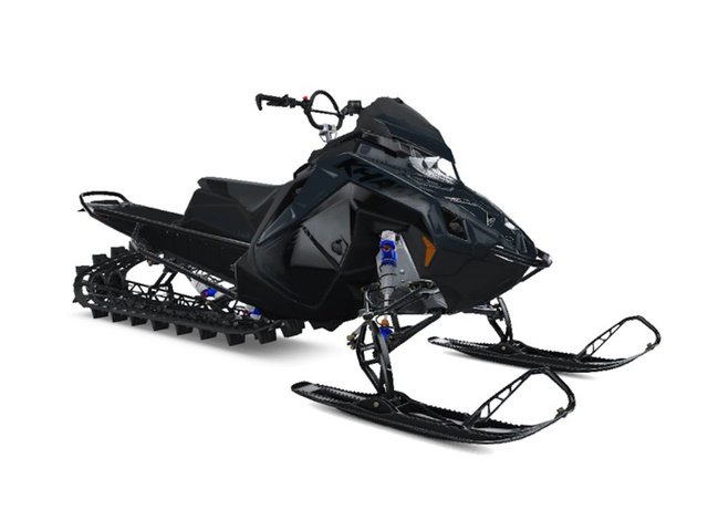 2026 Polaris Patriot Boost RMK Khaos 165 Gloss Black / Blue Dus 840